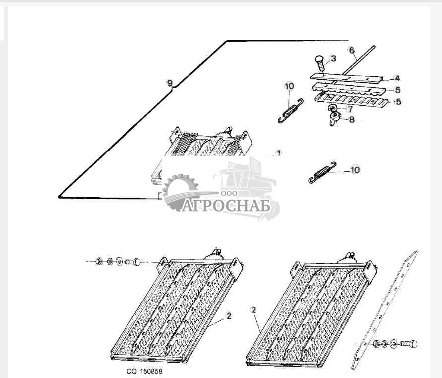 CHAFFER AND SPECIAL EXTENSION FOR CORN 